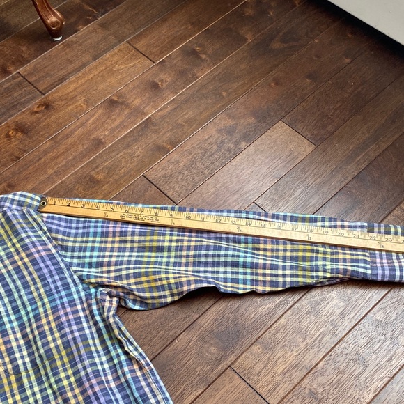 Tommy Bahama Multicolor Plaid Button Down Shirt - Picture 11 of 11